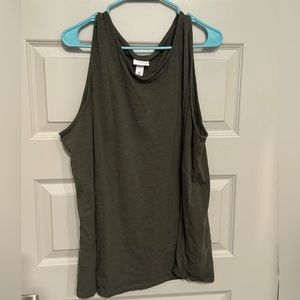 Olive Green Tank Top